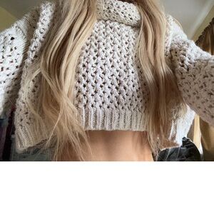 Isla key crochet sweater